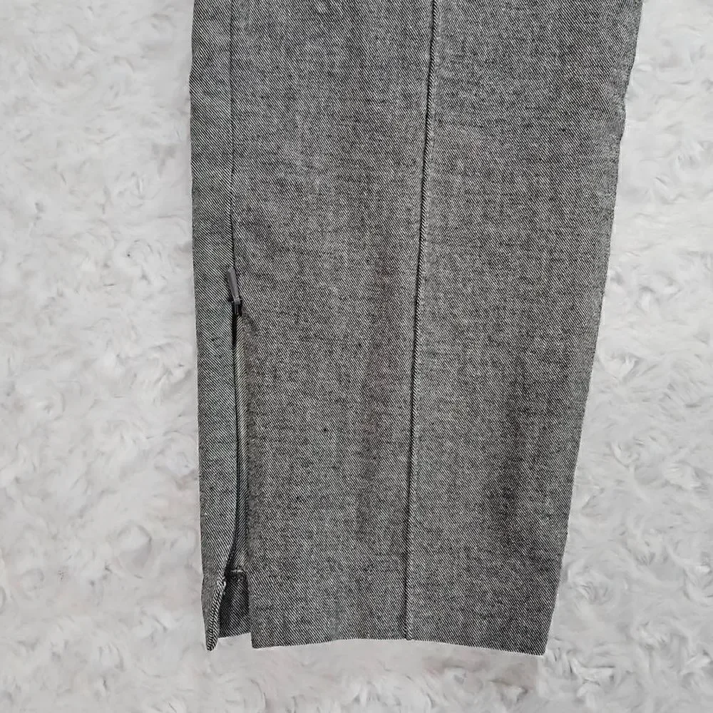 Banana Republic Stretch Ankle Devon Sloan Professional Black and White Pant Wome